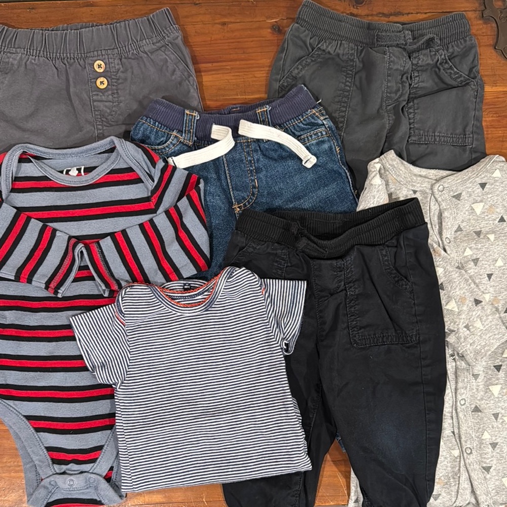 Lot of Little Boys 12 Month Clothing